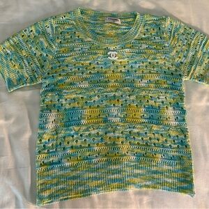 Chanel Multicolor Knit Top